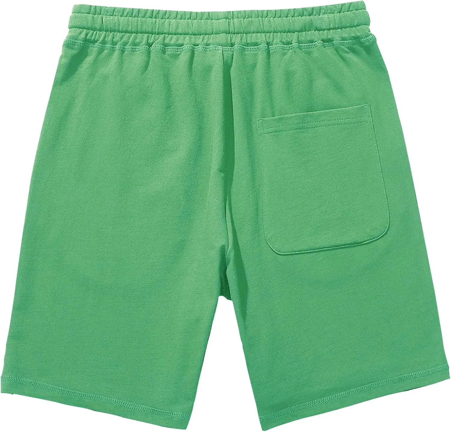 AMY COULEE Men's Casual Shorts 8" Cotton Athletic Workout Lounge Sweat Shorts with Pockets