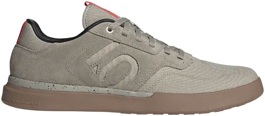 Five Ten Sleuth Flat Shoe - Men's, Shock Red/Sesame/Feather Gray