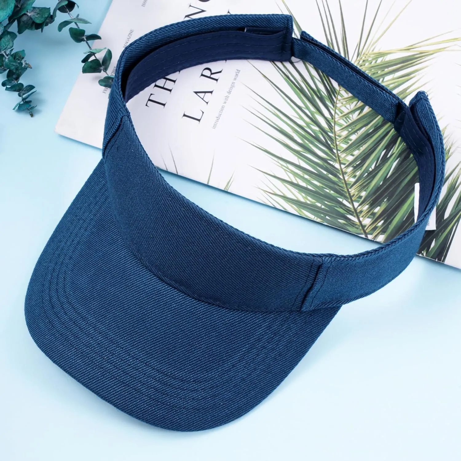 Marrywindix 5 Pieces Sport Wear Athletic Visor Sun Sports Visor Hat Visor Adjustable Cap for Women and Men (One Size)