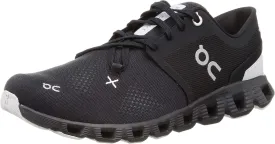 On Men's Cloud X 3 Sneakers, Black, 10.5 Medium US