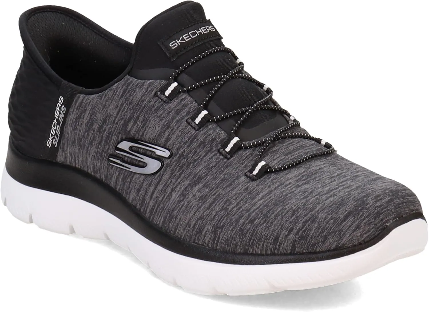 Skechers Women's Summits Hands-Free Slip-Ins  Memory Foam Insole, Heel Pillow, Vegan Materials Sneakers