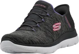 Skechers Women's Summits Hands-Free Slip-Ins  Memory Foam Insole, Heel Pillow, Vegan Materials Sneakers