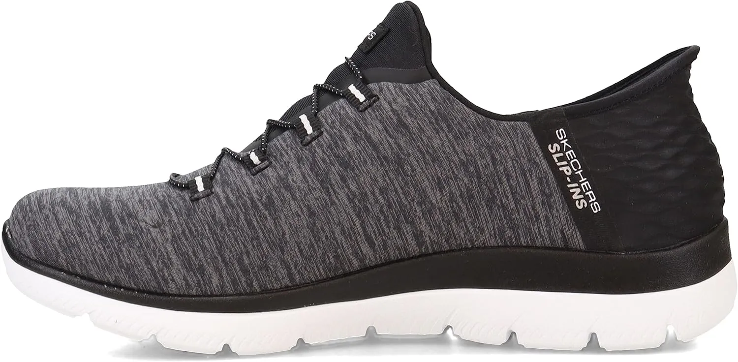 Skechers Women's Summits Hands-Free Slip-Ins  Memory Foam Insole, Heel Pillow, Vegan Materials Sneakers