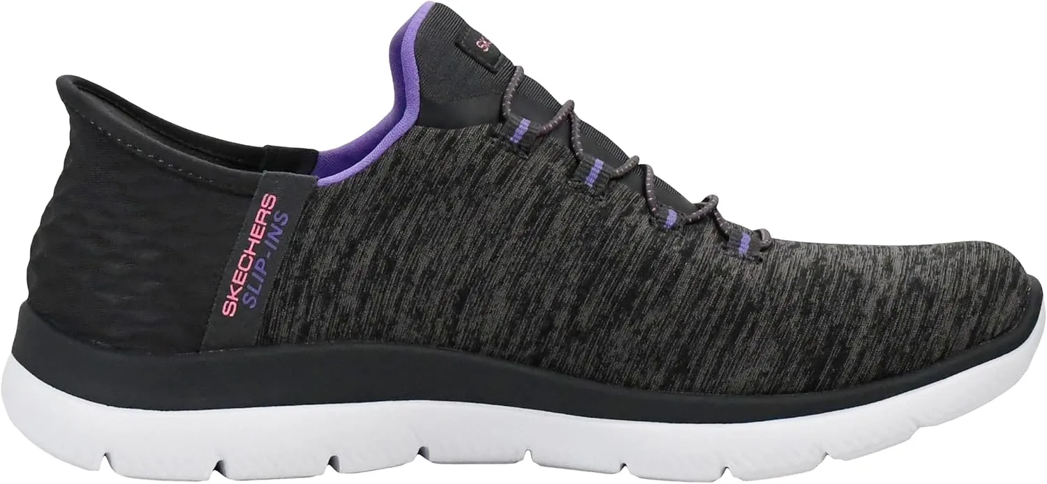 Skechers Women's Summits Hands-Free Slip-Ins  Memory Foam Insole, Heel Pillow, Vegan Materials Sneakers